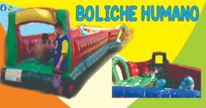 Aluguel de Boliche Humano Inflável