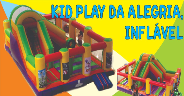 Kid Play da Alegria Inflável - Fazendinha